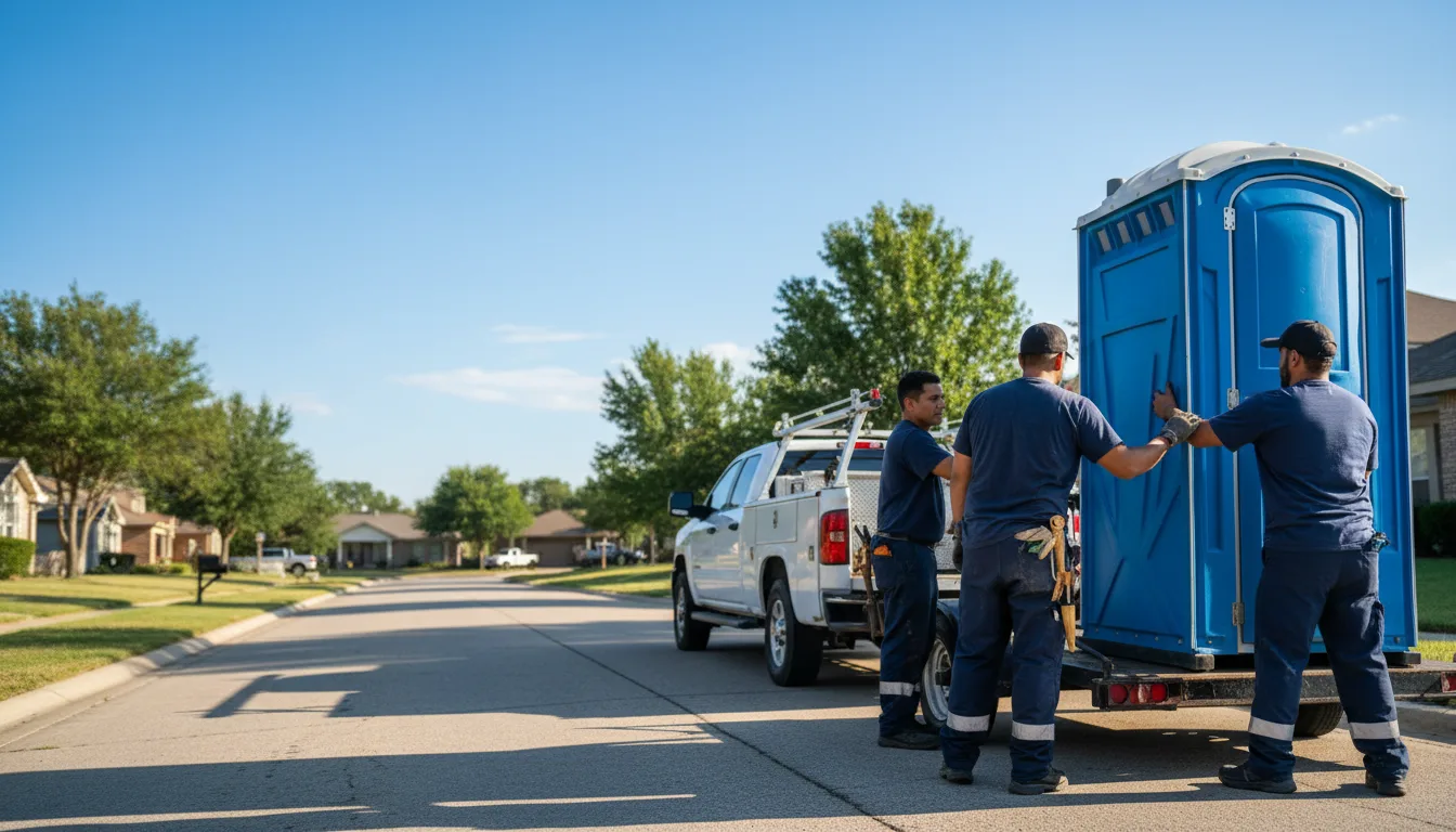Portable Toilet Rental in Waukomis, OK near me